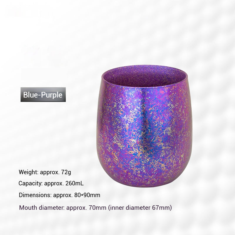 Titanium Mug Double Wall Pure Titanium Cup