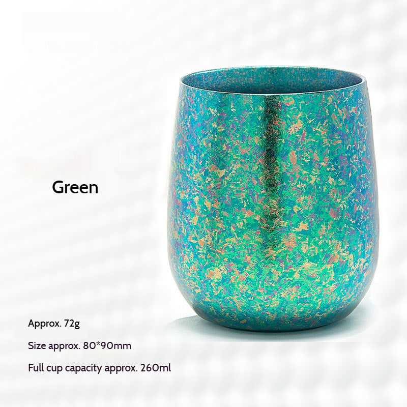 Titanium Mug Double Wall Pure Titanium Cup