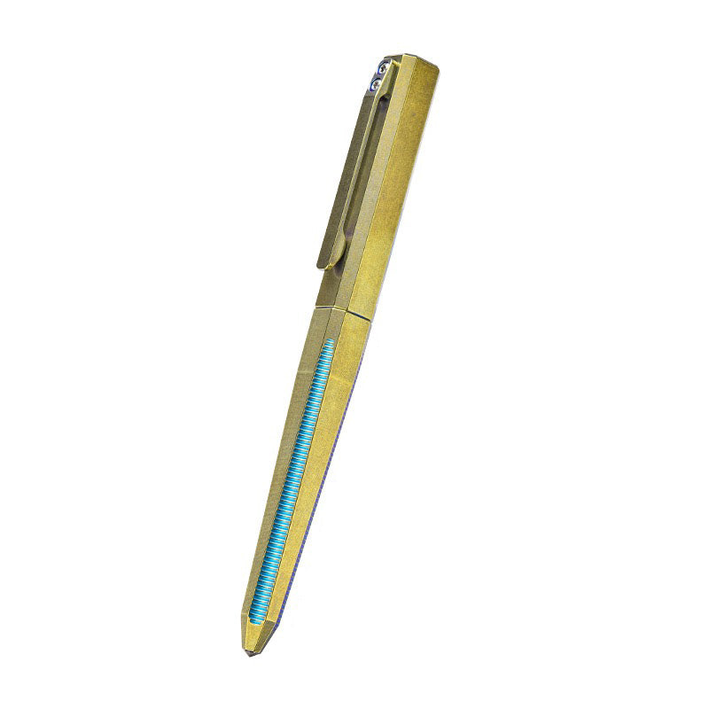 Titanium Multifunctional Pocket EDC Ballpoint Pen