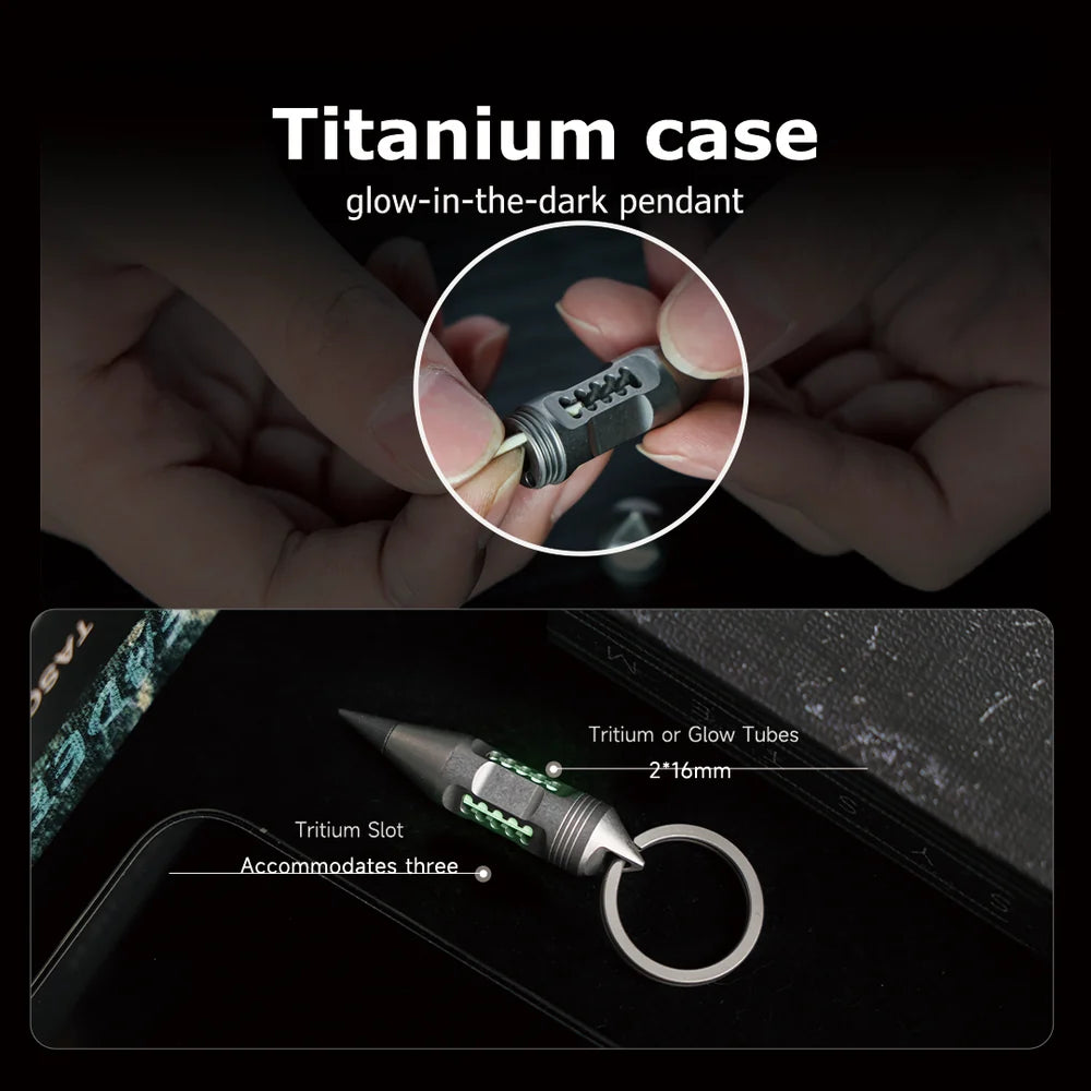 Titanium Keychain Multi-Tool Pen