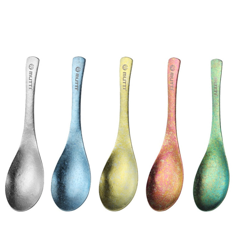 Titanium Spoon, Sturdy Portable Camping Kitchen Tool