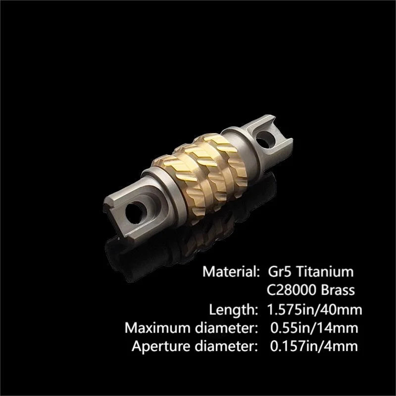 Titanium Quick Removal Key Ring