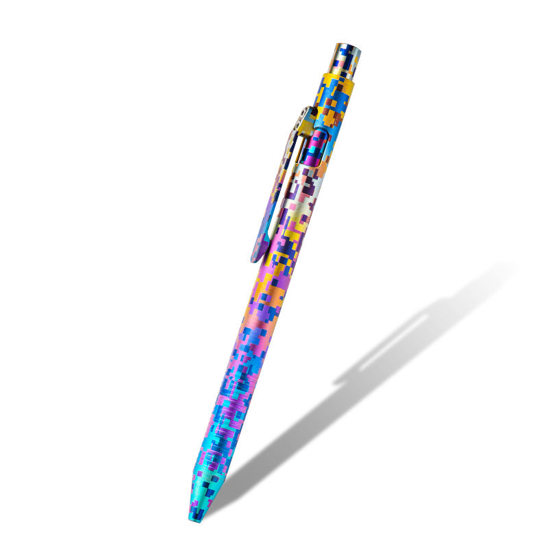 Colorful Titanium Alloy Bolt Action Pen