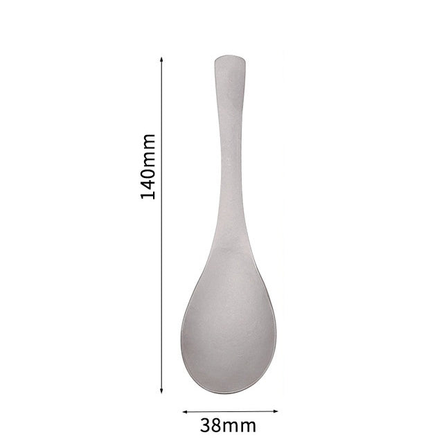 Titanium Spoon, Sturdy Portable Camping Kitchen Tool