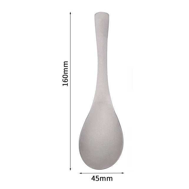 Titanium Spoon, Sturdy Portable Camping Kitchen Tool