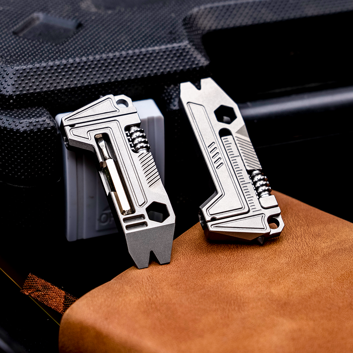 Titanium Mini EDC Multi-Tool Wrench