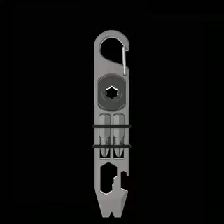 Titanium Ratchet Screwdriver Prybar