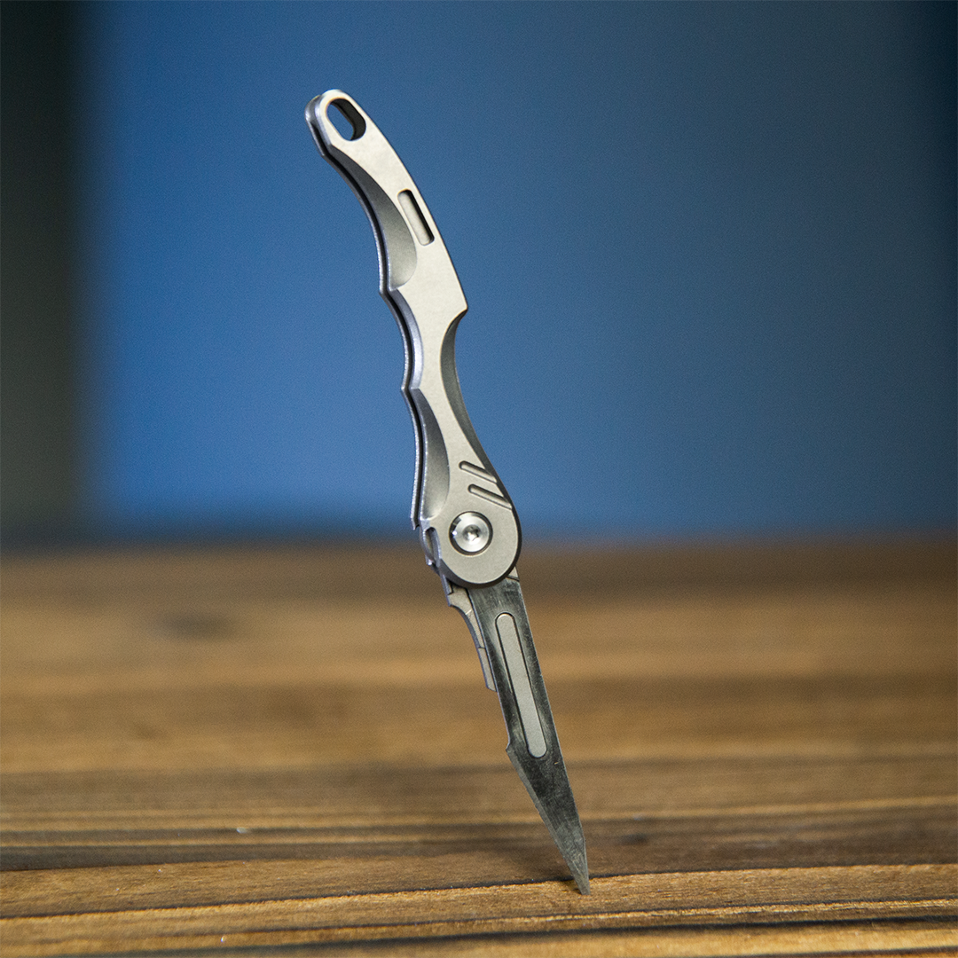 Titanium Mini Folding Cutter