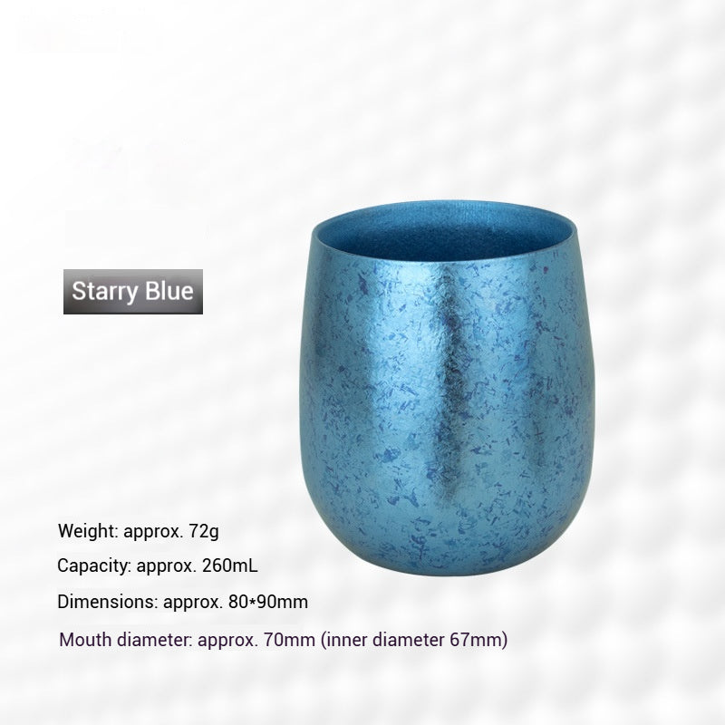Titanium Mug Double Wall Pure Titanium Cup