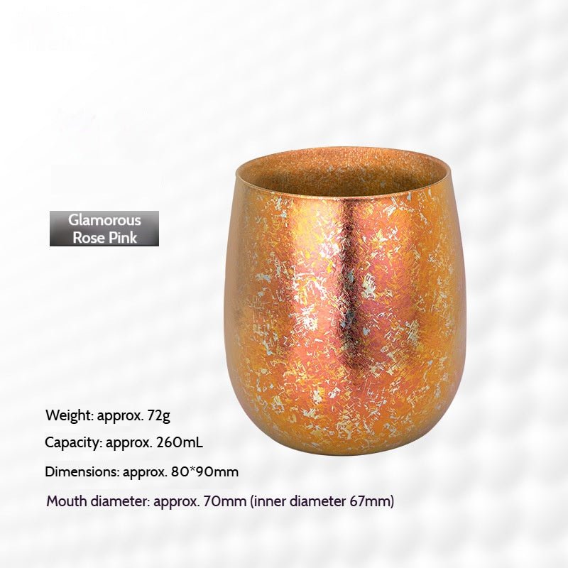 Titanium Mug Double Wall Pure Titanium Cup