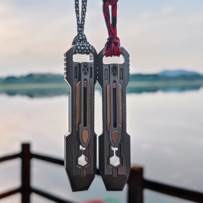 Titanium EDC Multi-Tool Pry Bar