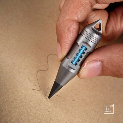 Titanium Keychain Multi-Tool Pen