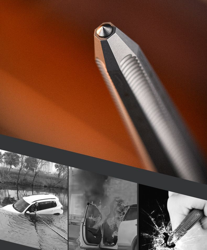 Titanium Multifunctional Pocket EDC Ballpoint Pen