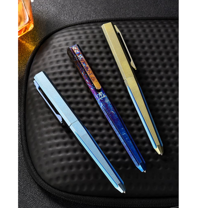 Titanium Multifunctional Pocket EDC Ballpoint Pen