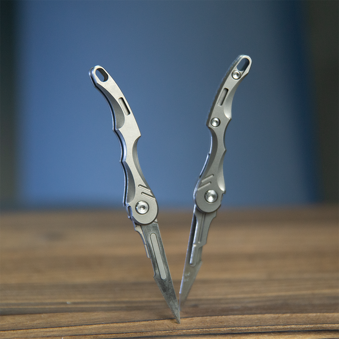 Titanium Mini Folding Cutter