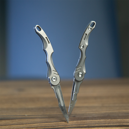 Titanium Mini Folding Cutter