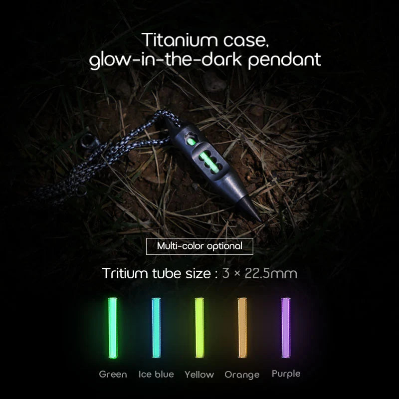 Titanium EDC Multitool Pendant