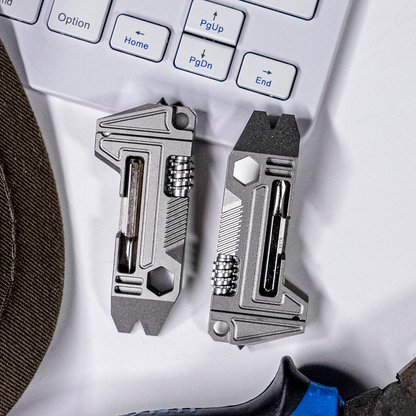 Titanium Mini EDC Multi-Tool Wrench