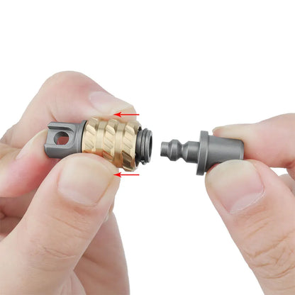 Titanium Quick Removal Key Ring
