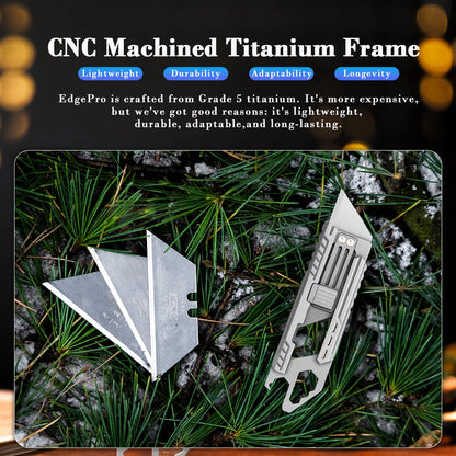 Tihaven Titanium EDC Utility Knife & Multi-Tool