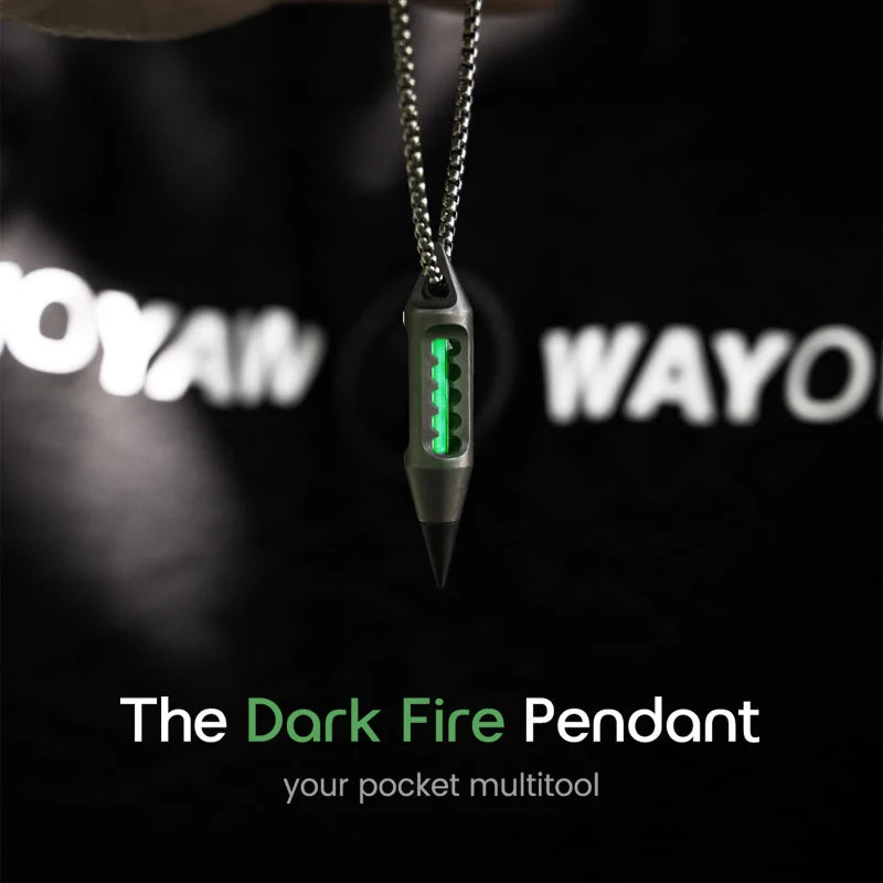 Titanium EDC Multitool Pendant