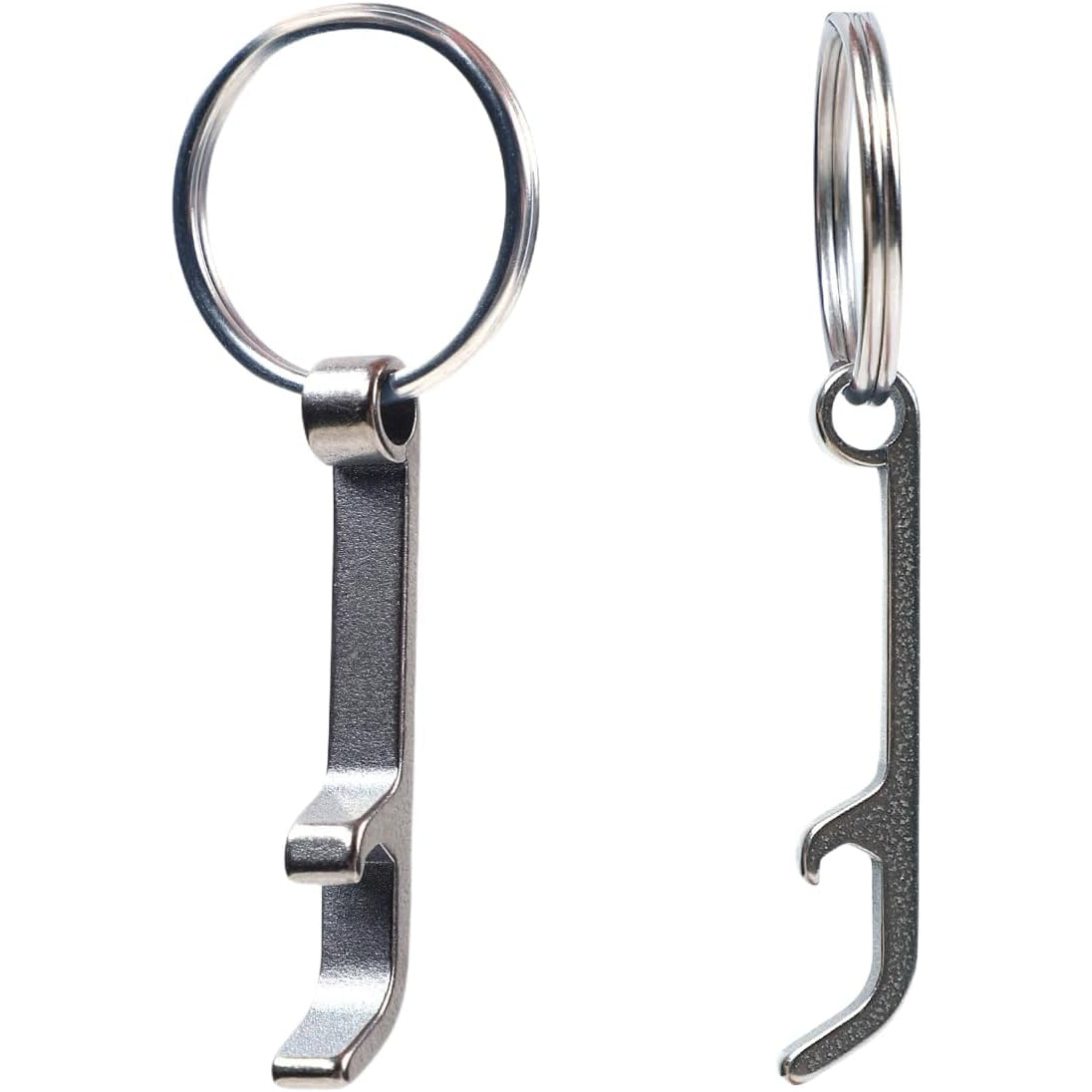 Titanium Keychain Bottle Opener with Key Ring for Camping, Travel, EDC