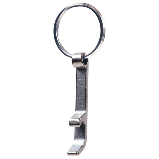 Titanium Keychain Bottle Opener with Key Ring for Camping, Travel, EDC