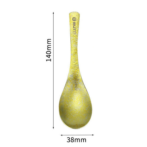 Titanium Spoon, Sturdy Portable Camping Kitchen Tool