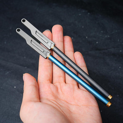 Titanium Cylinder Handle Pocket Scalpel Utility Knife
