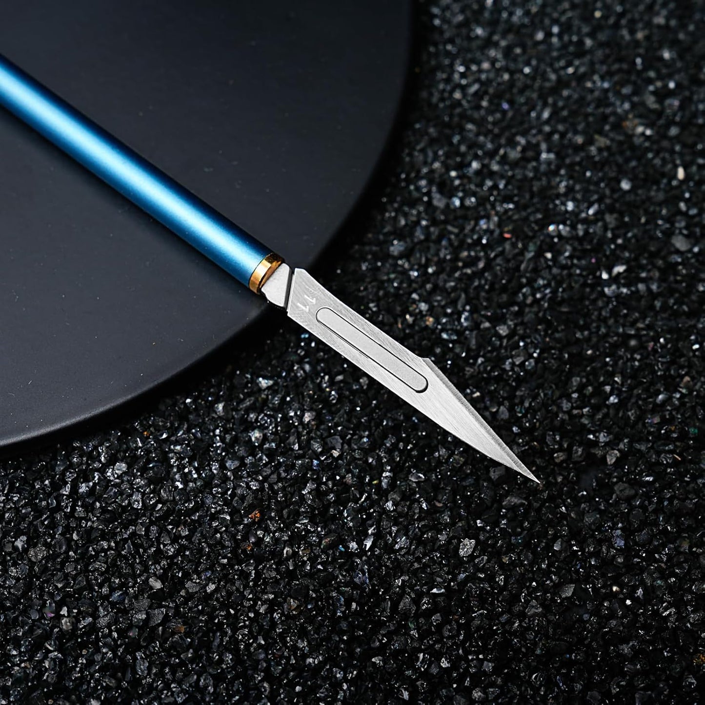 Titanium Cylinder Handle Pocket Scalpel Utility Knife