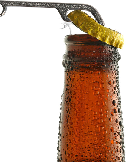 Titanium Keychain Bottle Opener with Key Ring for Camping, Travel, EDC