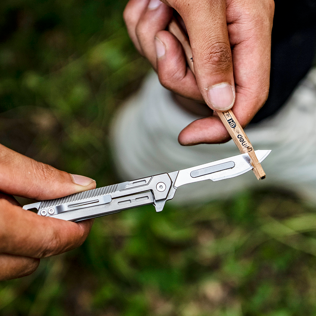 Titanium Modular EDC Utility Knife