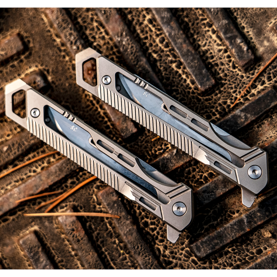 Titanium Modular EDC Utility Knife