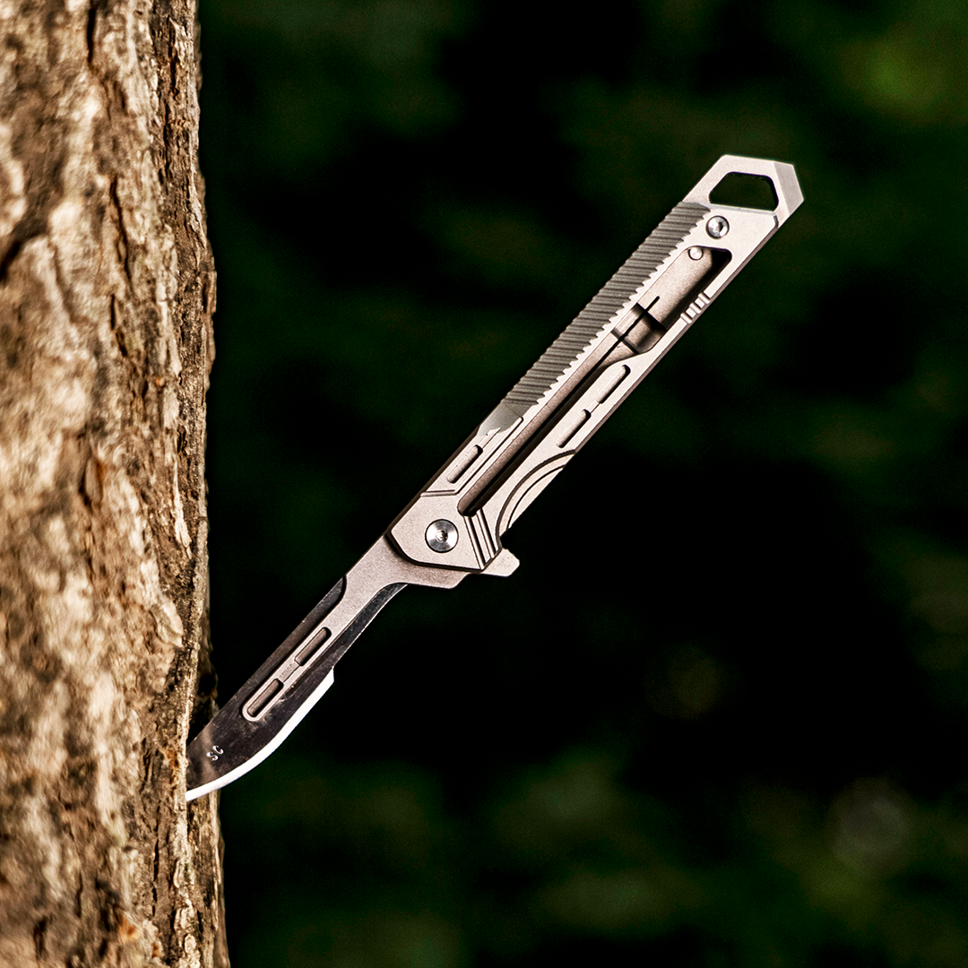 Titanium Modular EDC Utility Knife