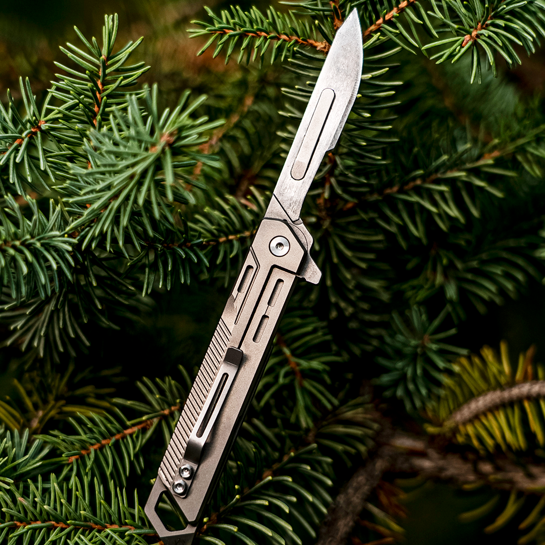 Titanium Modular EDC Utility Knife