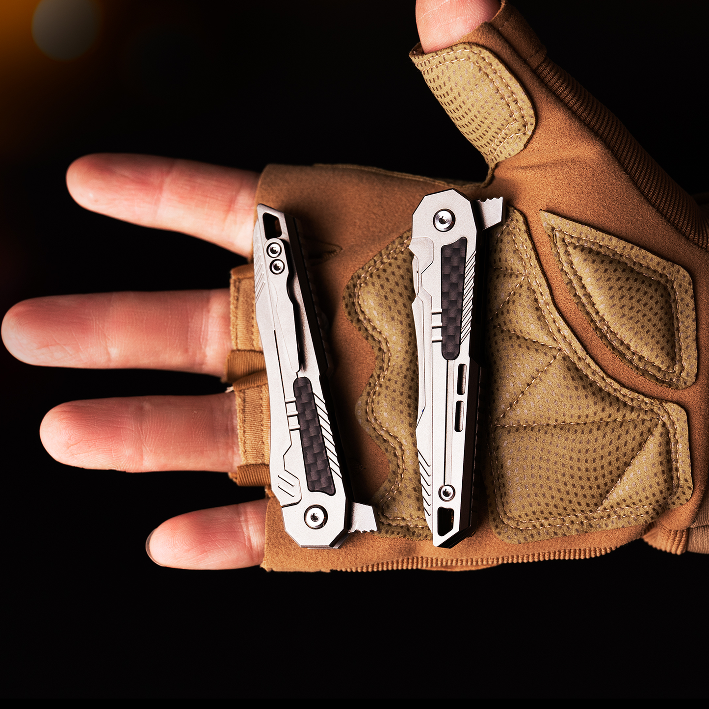 Titanium Folding Utility Knife