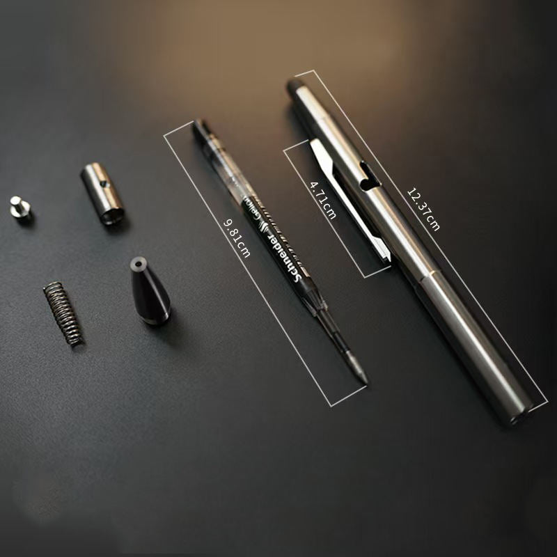 Titanium Multi Function Touch Screen Pen