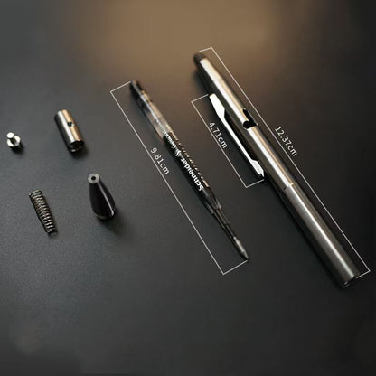 Titanium Multi Function Touch Screen Pen