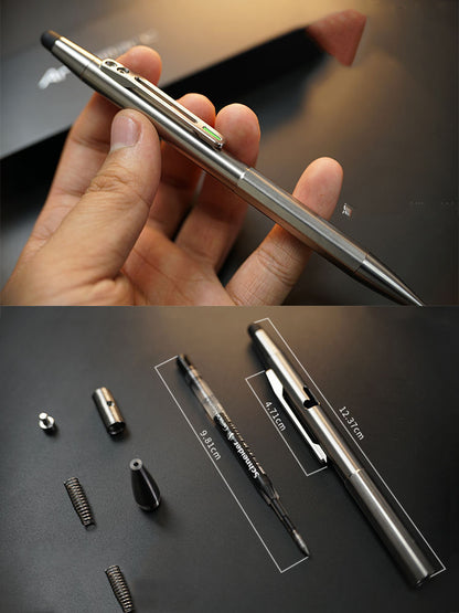 Titanium Multi Function Touch Screen Pen