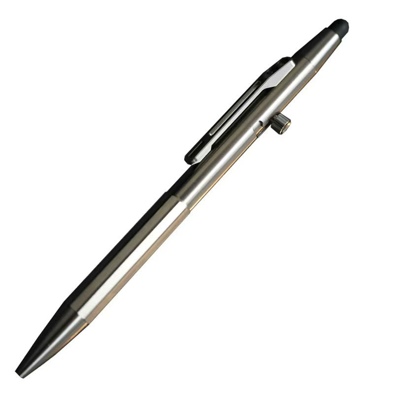 Titanium Multi Function Touch Screen Pen