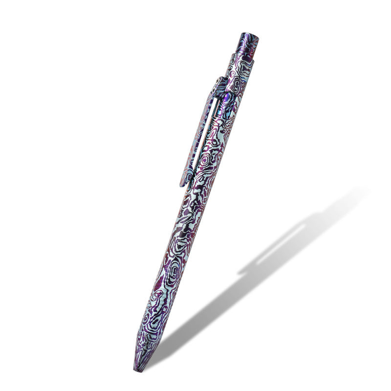 Colorful Titanium Alloy Bolt Action Pen