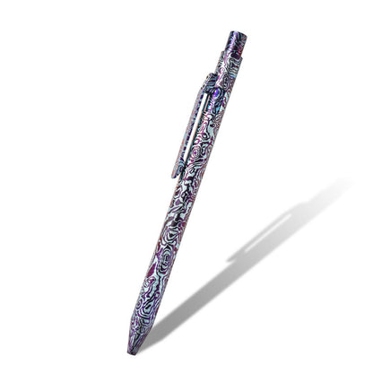 Colorful Titanium Alloy Bolt Action Pen