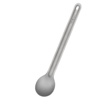 Titanium Long Handle Spork and Spoon