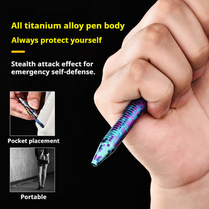 Colorful Titanium Alloy Bolt Action Pen