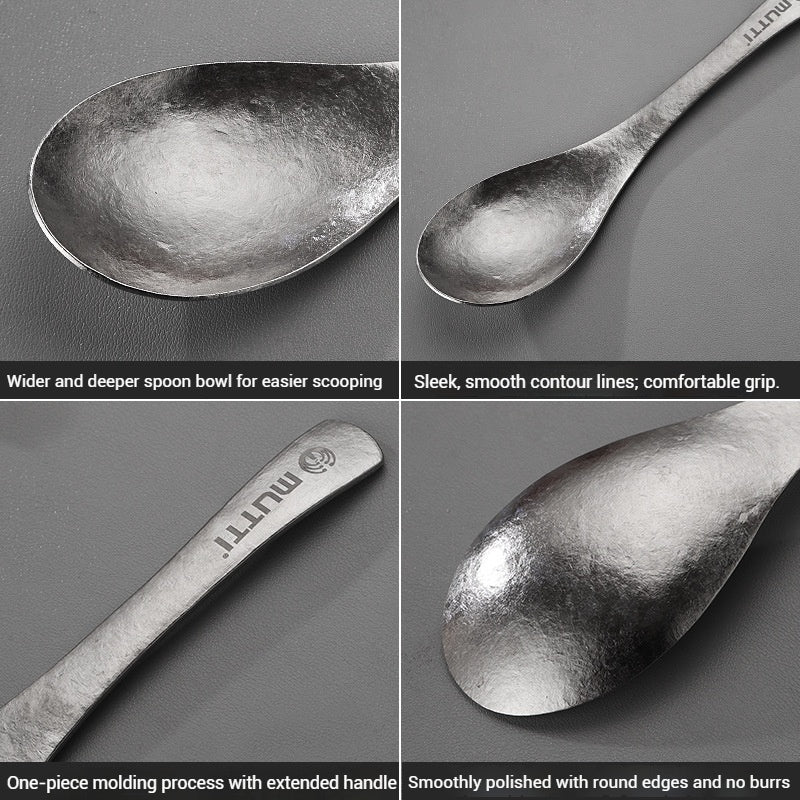 Titanium Spoon, Sturdy Portable Camping Kitchen Tool