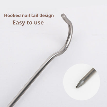 Titanium Shepherd's Hook Tent Stakes Tent pegs Nail pegs