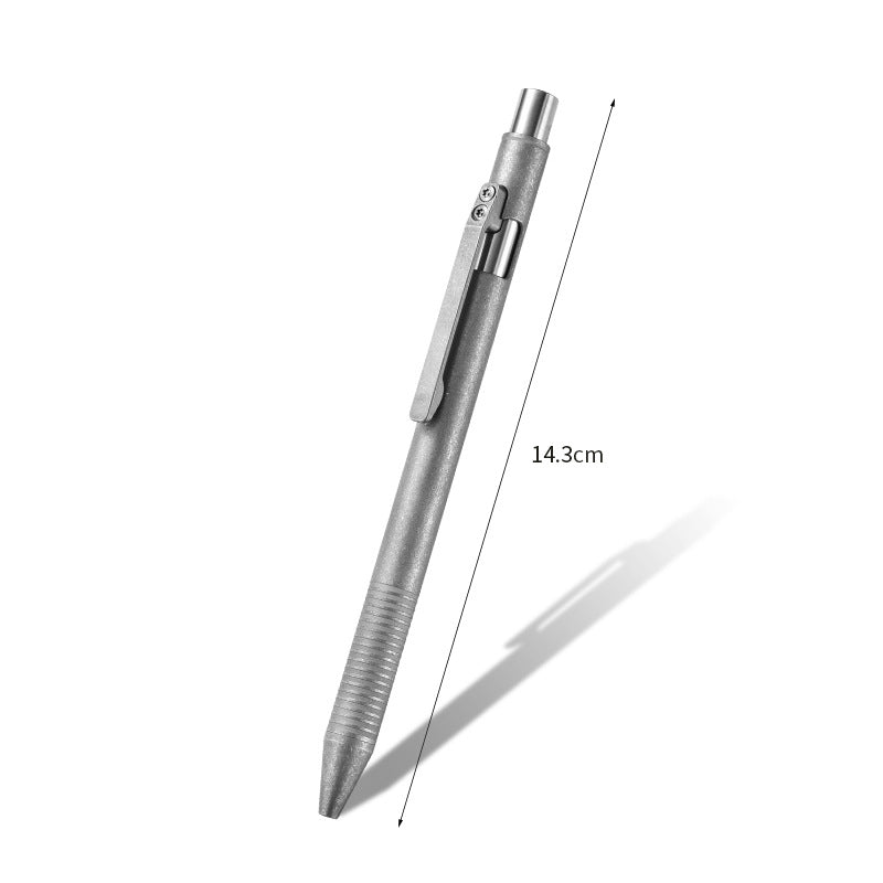 Colorful Titanium Alloy Bolt Action Pen