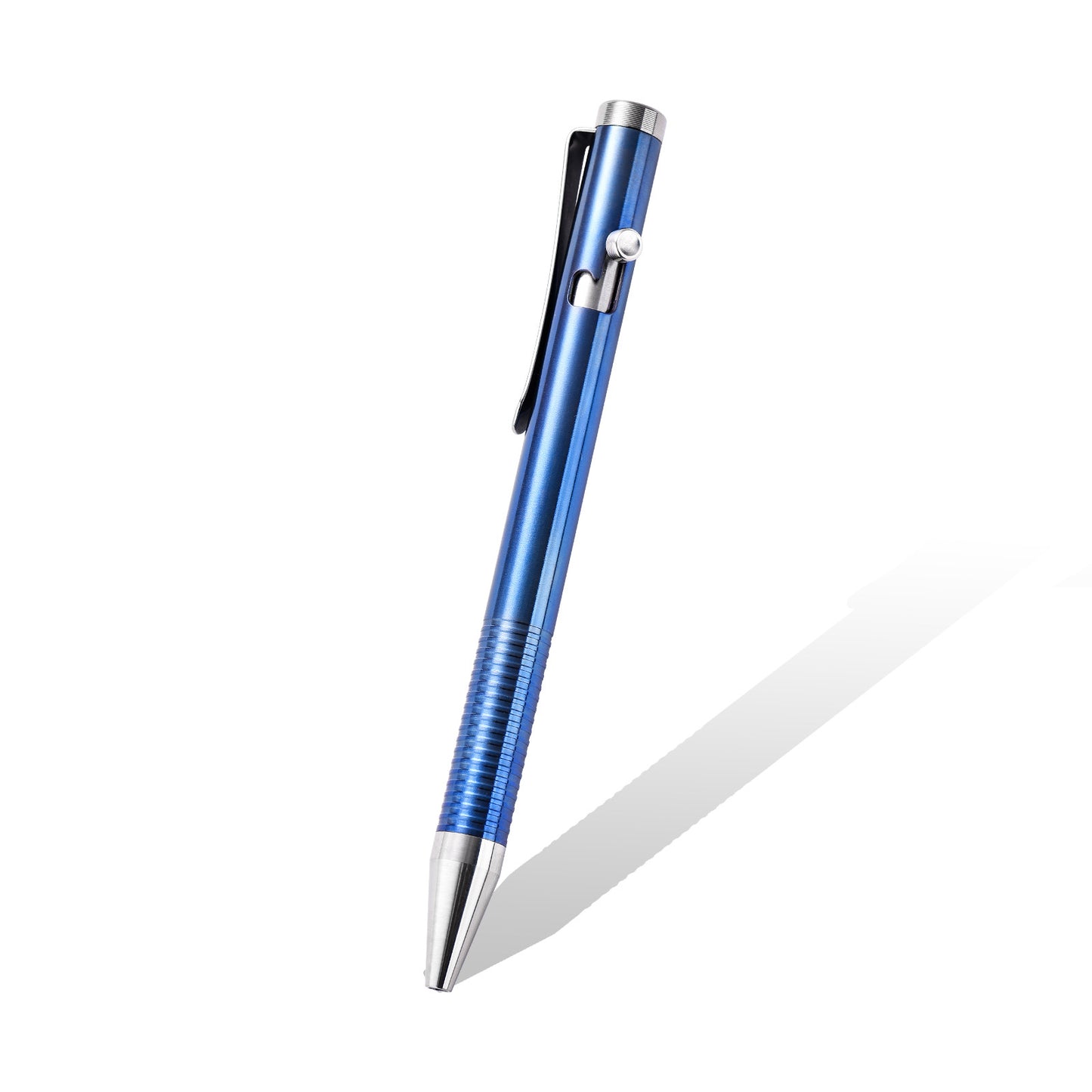 Titanium Alloy Bolt Action Pen, Slim Lightweight EDC Pocket Tactical Pen