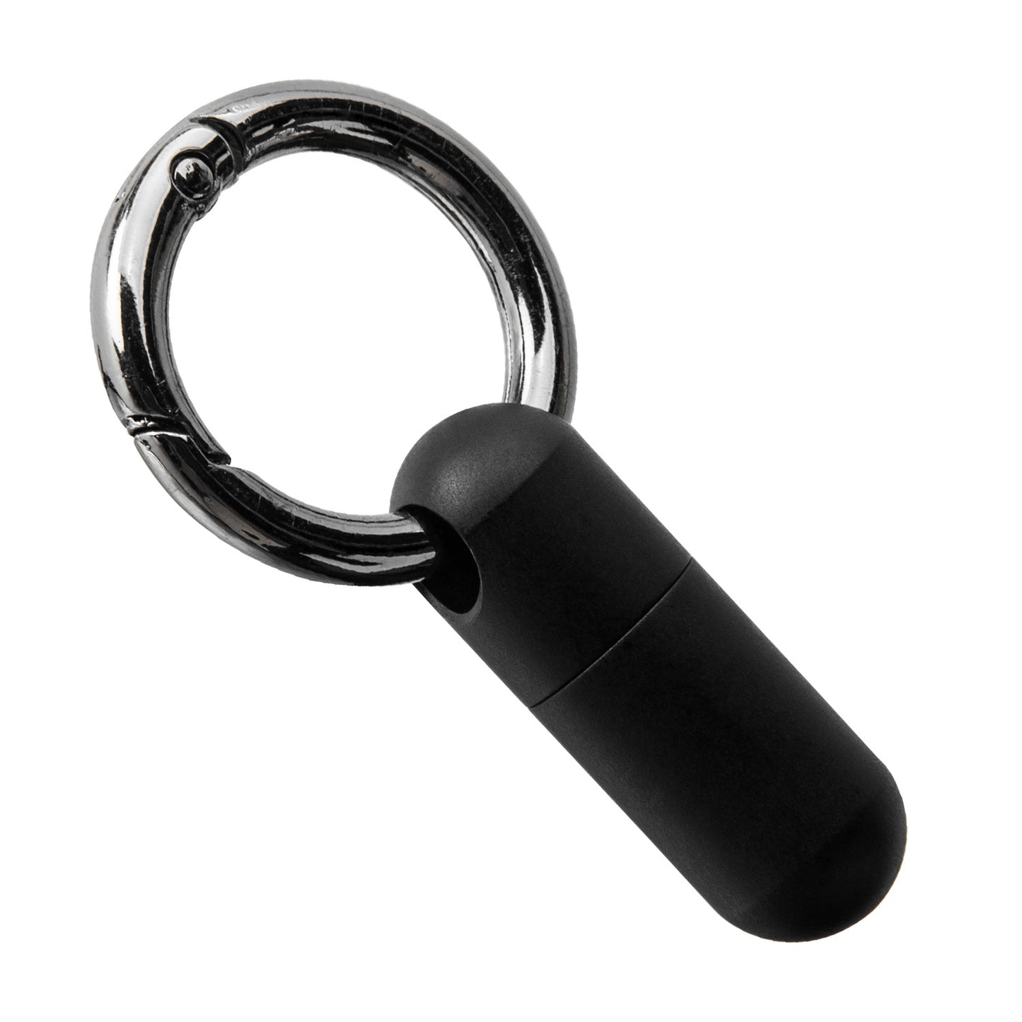 Titanium Pill Holder Keychain, Waterproof Mini Pill Container for Emergency Medicine
