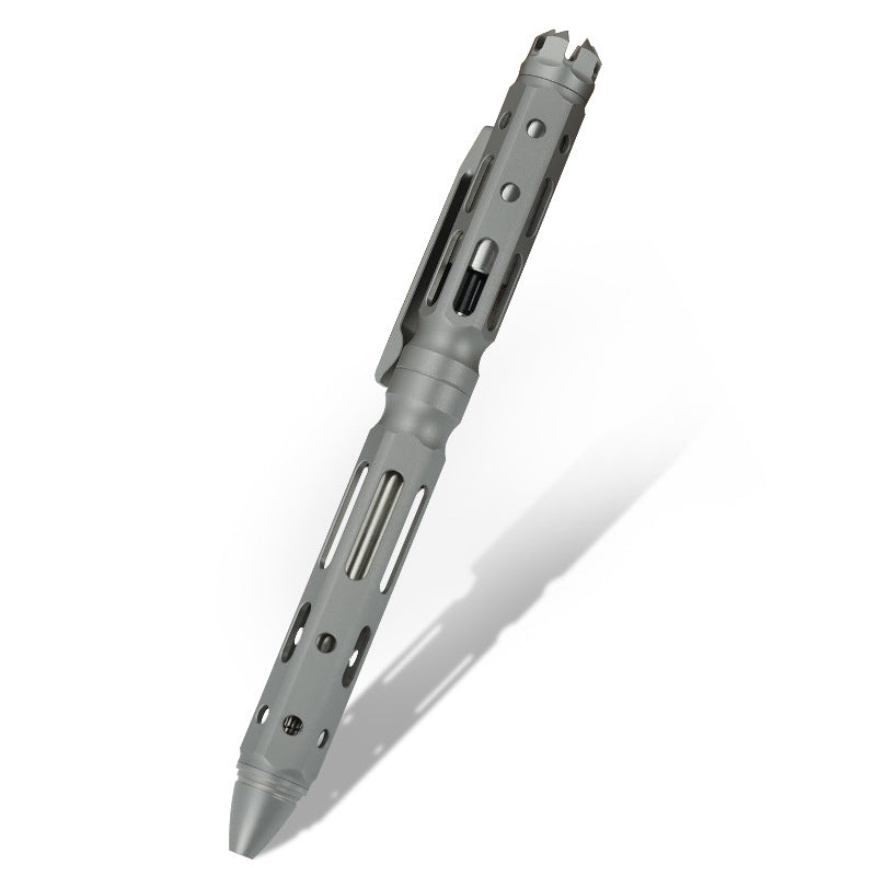Titanium Tactical Pen Signature Metal Pen Tungsten Steel Head Self Defense Pen